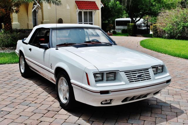 1984 Ford Mustang Very rare 350 gt convertible