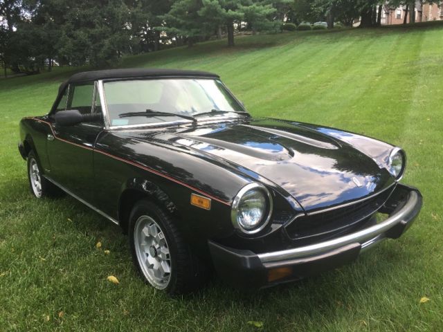 1984 Fiat 124 1984 Pininfarina Spider Convertible 2nd owner & 1 of 1,437