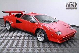 1984 Lamborghini Countach $60K+ Custom Build. 400HP V8!
