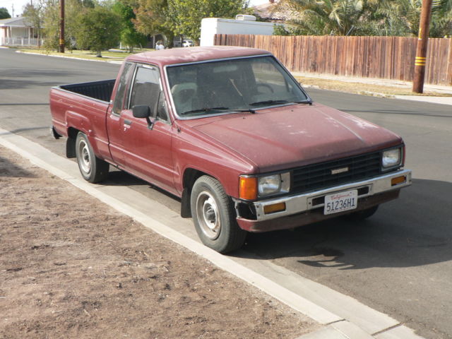 1984 Toyota Pickup Xtracab Sr5 Extended Cab Pickup 2 Door 2 4l For