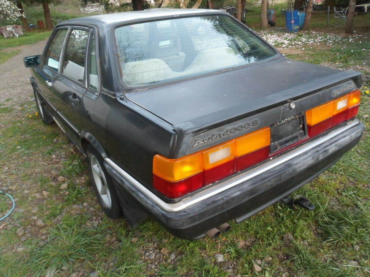 1985 Audi 4000 Quattro S