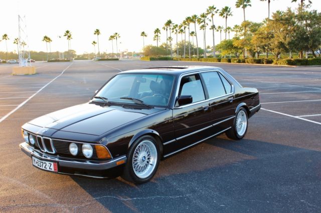 1985 BMW 7-Series Luxury e23 model