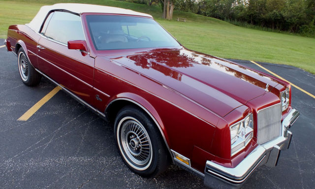 1985 Buick Riviera Special Edition Turbo Convertible