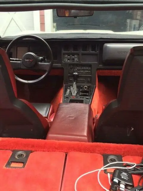 1988 corvette interior