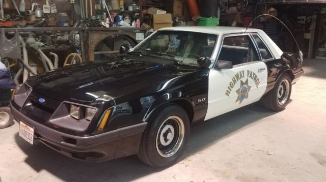 1985 Ford Mustang LX (California Highway Patrol - SSP)