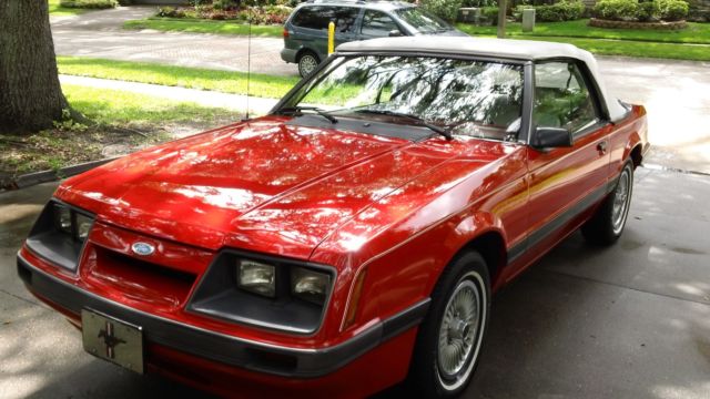 1985 Ford Mustang LX, 3.8L, Convertible, Automatic