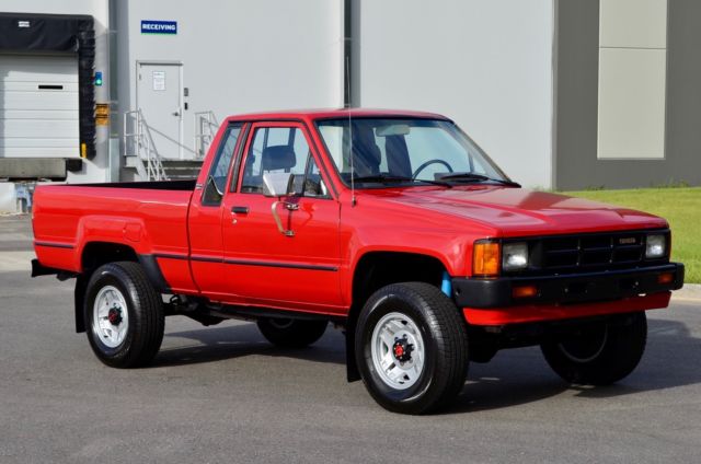 1985 Toyota Pickup Xtra Cab 4x4 Tacoma Hilux 22re Low Miles Trd