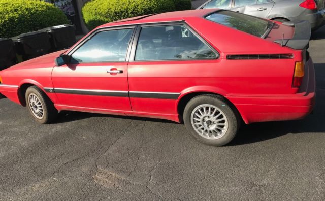 1986 Audi Other Red
