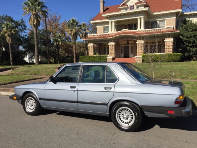1986 BMW 5-Series