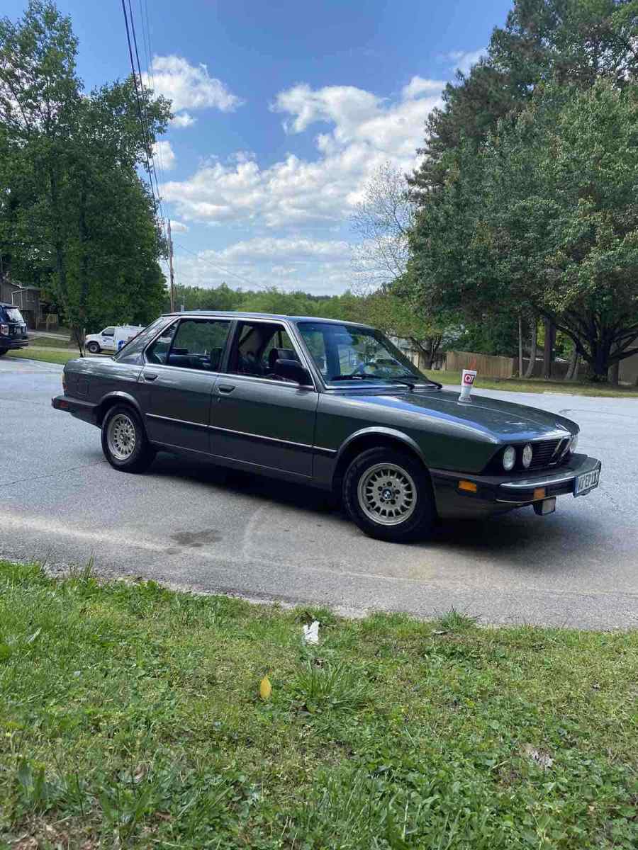 1986 BMW 528e E AUTOMATIC