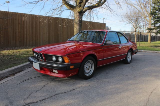 1986 BMW 6-Series E24 635csi  