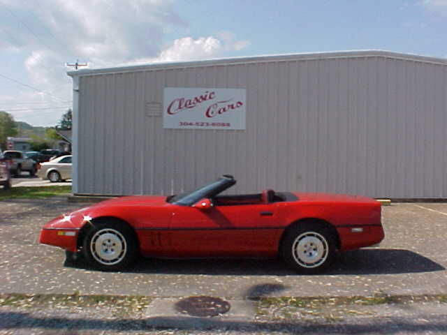 1986 Chevrolet Corvette CONVERTIBLE