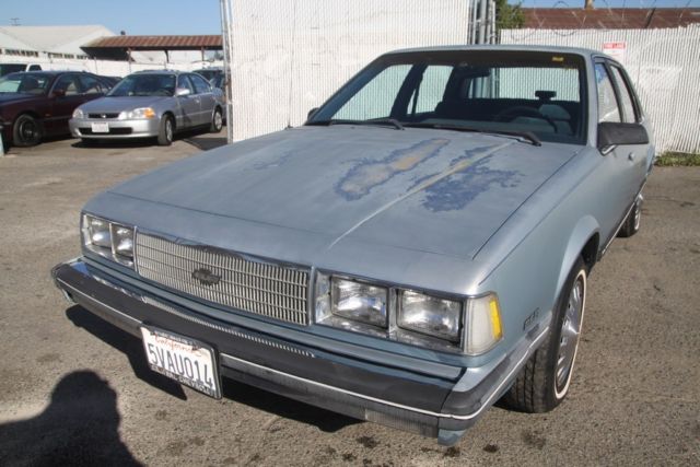 1986 Chevrolet Celebrity Base Sedan 4-Door