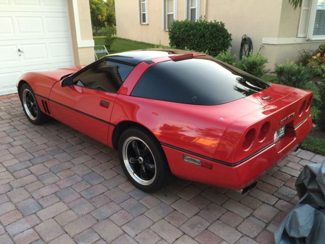 1986 Chevrolet Corvette Red