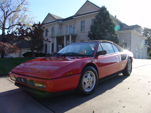 1986 Ferrari Mondial Mondial Convertible