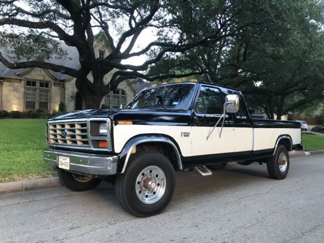 1986 Ford F-250 Centurion package ext cab 4x4