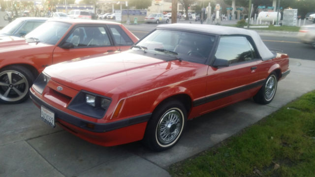1986 Ford Mustang LX TRIM PACKAGE