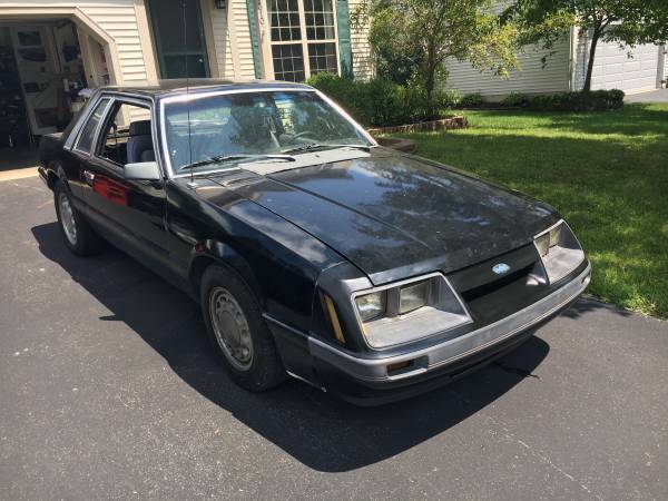 1986 Ford Mustang Factory 5.0 / 5 speed