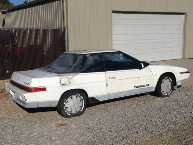 1986 Subaru XT Turbo with 5 Speed Manual Transmission for