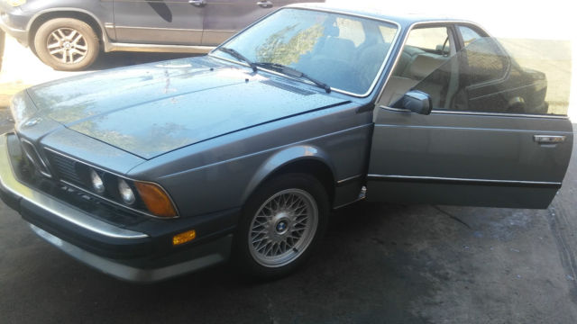 1987 BMW 6-Series