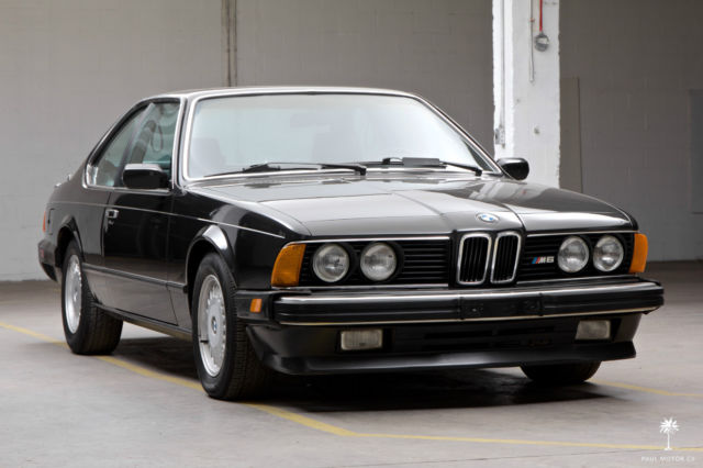 1987 BMW M6 (E24)
