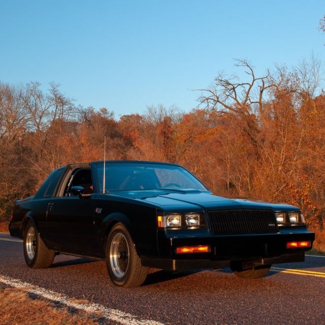 1987 Buick Grand National Grand NationalÂ withÂ T-tops