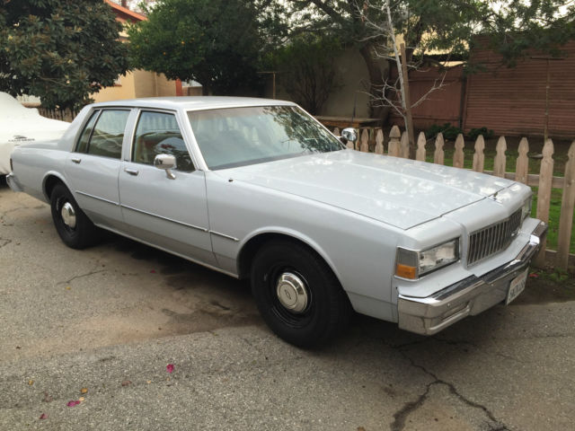 1987 Chevrolet Caprice 9C1 police package