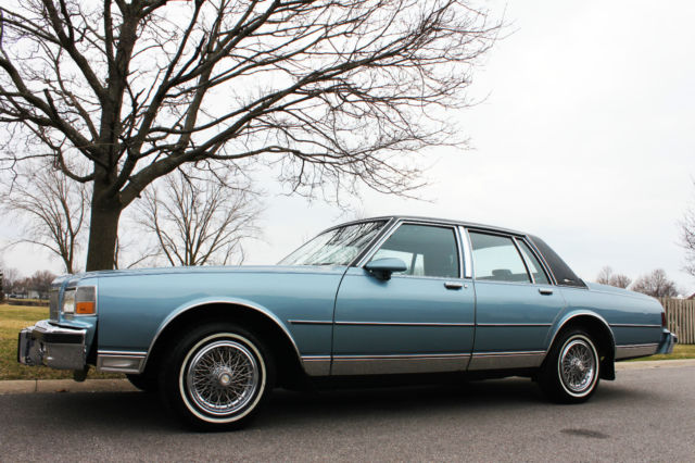 1987 Chevrolet Caprice 40k Low Miles Clean One Owner