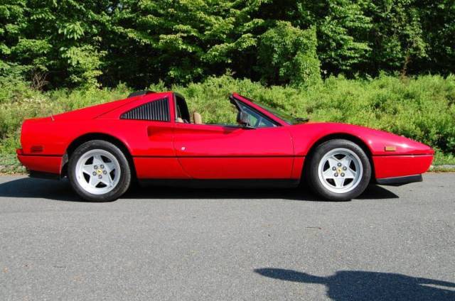 1987 Ferrari 328 Red with Tan 38,500 miles Clean Car Fax