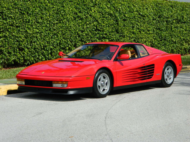 1987 Ferrari Testarossa MONODADO TESTAROSSA US DELIVERY