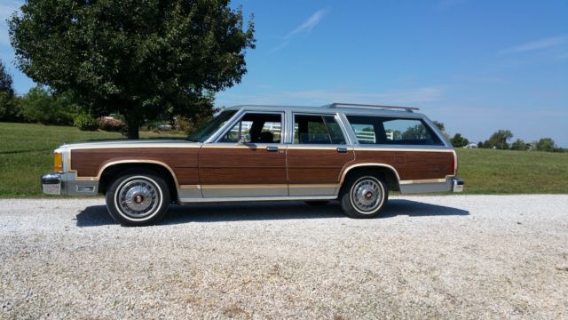 1987 Ford Ltd Crown Victoria Country Squire Station Wagon For Sale