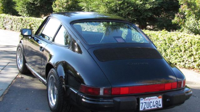 1987 Porsche 911 sunroof coupe