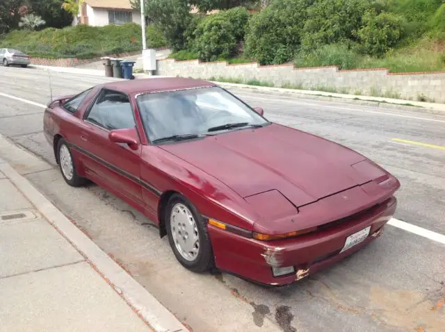 1987 Toyota Supra Turbo Manual Targa Top No Reserve For Sale Photos