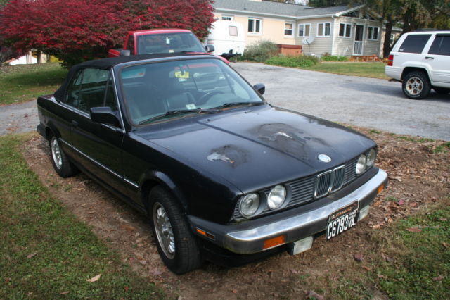 1988 BMW 3-Series Base Convertible 2-Door
