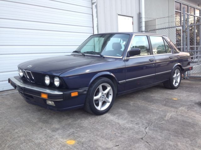 1988 BMW 5-Series Sedan
