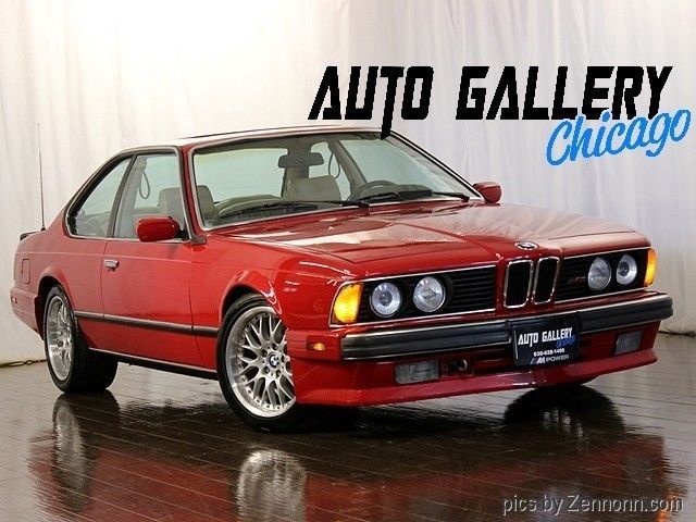 1988 BMW M6 Coupe
