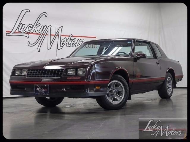 1988 Chevrolet Monte Carlo Sport SS T-Tops Clean Carfax!