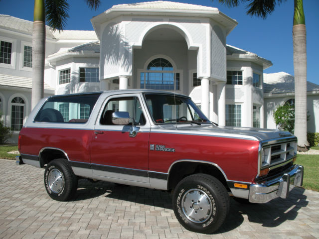 1988 Dodge Ramcharger 100 4WD