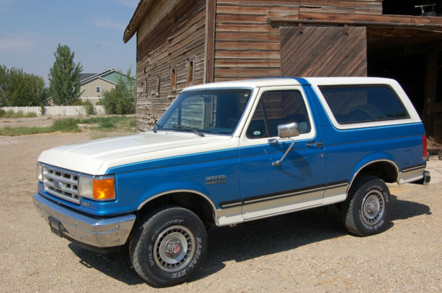 1988 Ford Bronco 4x4 One Owner Survivor 100% Rust Free 99k Miles!