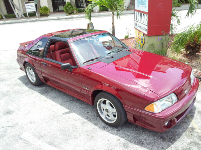 1988 Ford Mustang GT with T-Tops