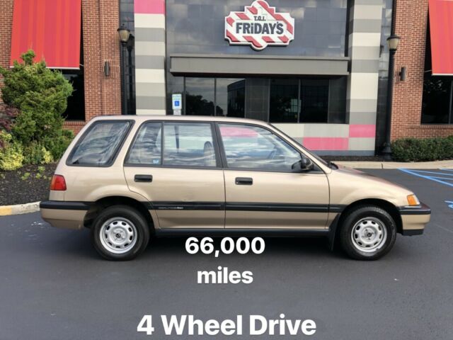 1988 Honda Civic 66,000 MILES * 4X4
