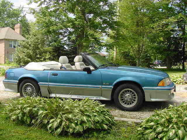 1988 Ford Mustang GT Ground Effects & Trunk Luggage Rack