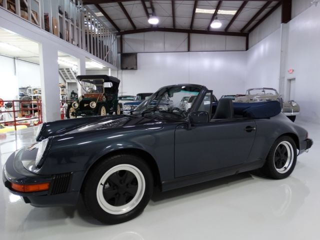 1988 Porsche 911 Cabriolet, ONLY 63,414 CAREFULLY-DRIVEN MILES!