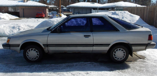 1988 Subaru GL Black