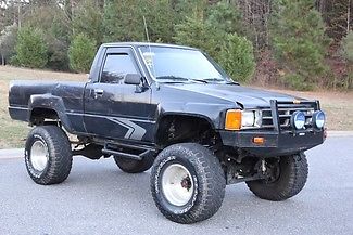 1988 Toyota Pick Up 4x4 5 Speed Manual A C Lifted Looks Runs