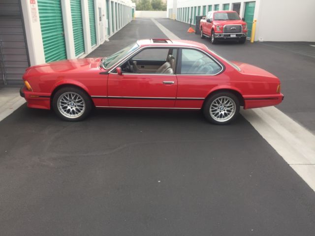 1989 BMW 6-Series Loaded