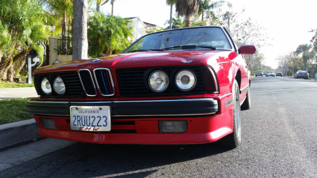 1989 BMW 6-Series CSI COUPE