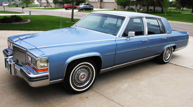 1989 Cadillac Brougham Leather