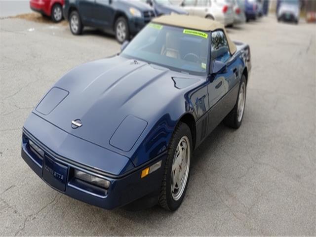 1989 Chevrolet Corvette Convertible 5.7L V8 Auto Leather Blue ONLY 22k