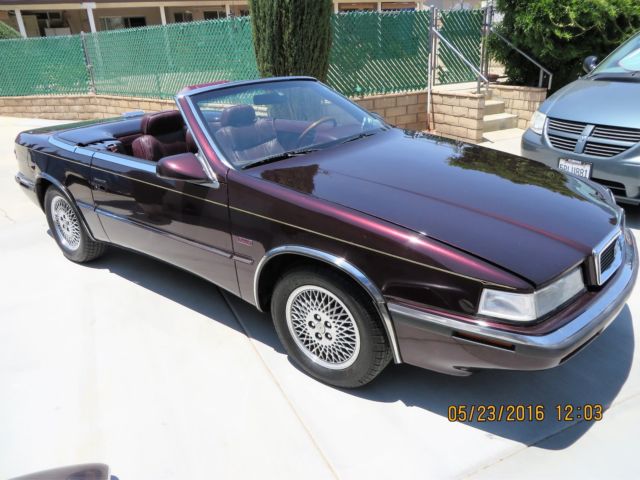 1989 Chrysler TC Maserati